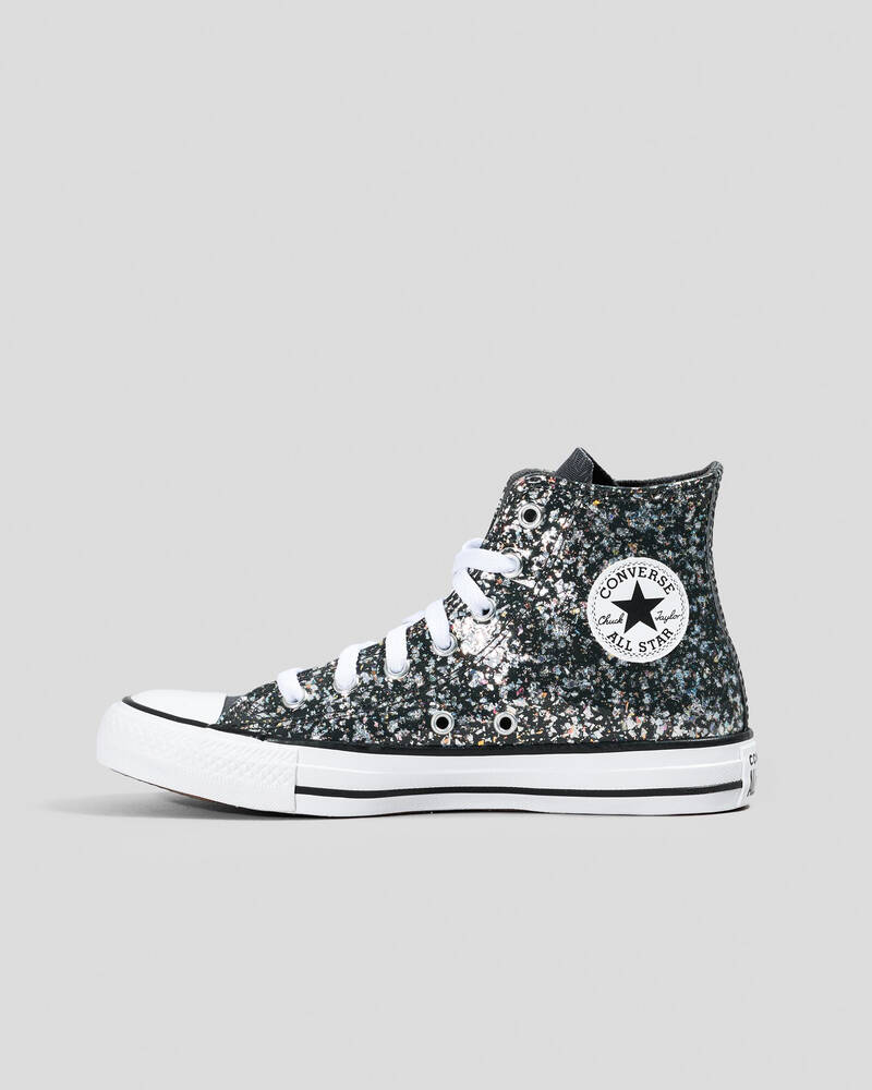 Converse Teen Girls' Chuck Taylor All Star Glitter Shoes for Womens