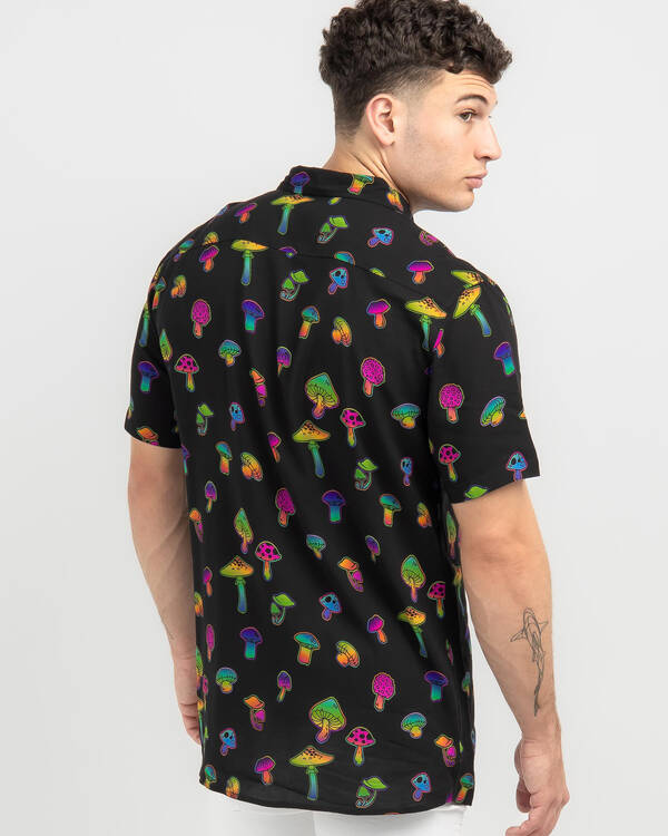 Lucid Shrooms Short Sleeve Shirt for Mens