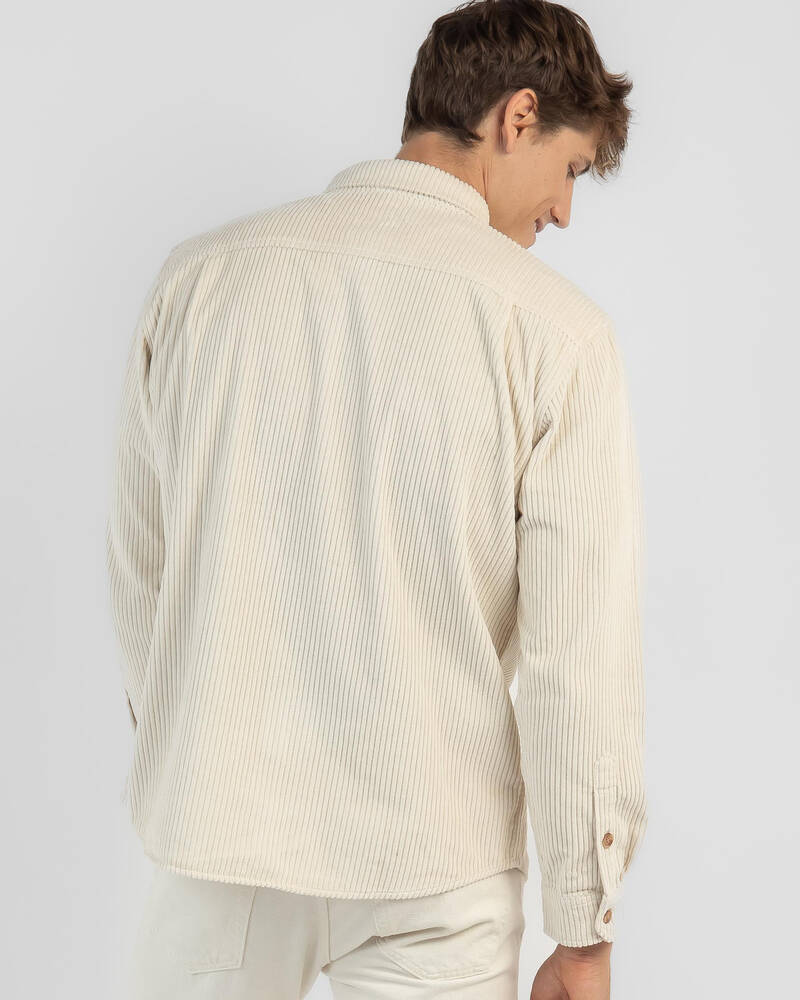 Town & Country Surf Designs Motion Long Sleeve Cord Shirt for Mens