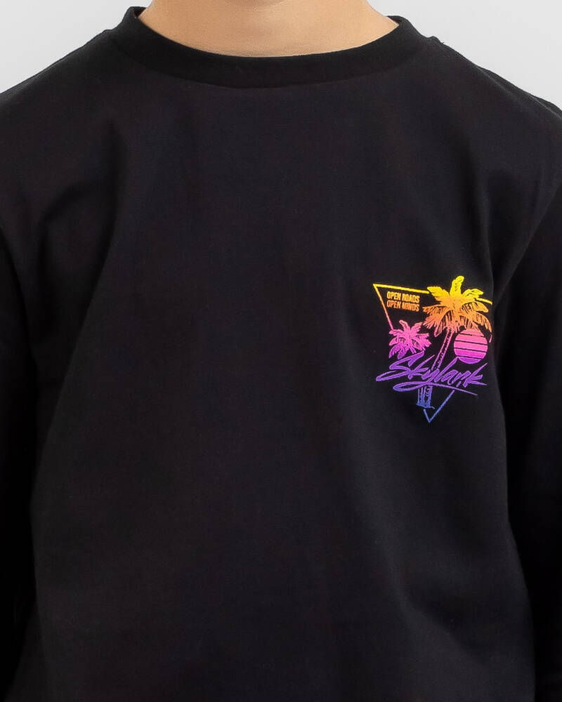 Skylark Boys' Tropics Long Sleeve T-Shirt for Mens