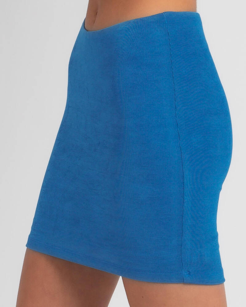 Ava And Ever Mira Skirt In Electric Blue - Fast Shipping & Easy Returns ...