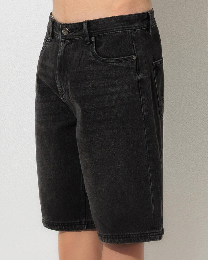 Dexter Hallow Denim Shorts for Mens