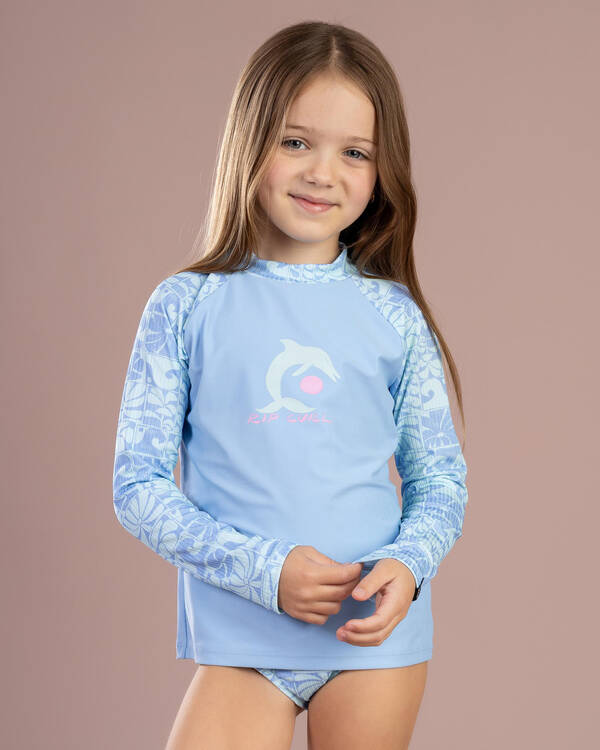 Toddlers' Oceanic Long Sleeve Rash Vest Set
