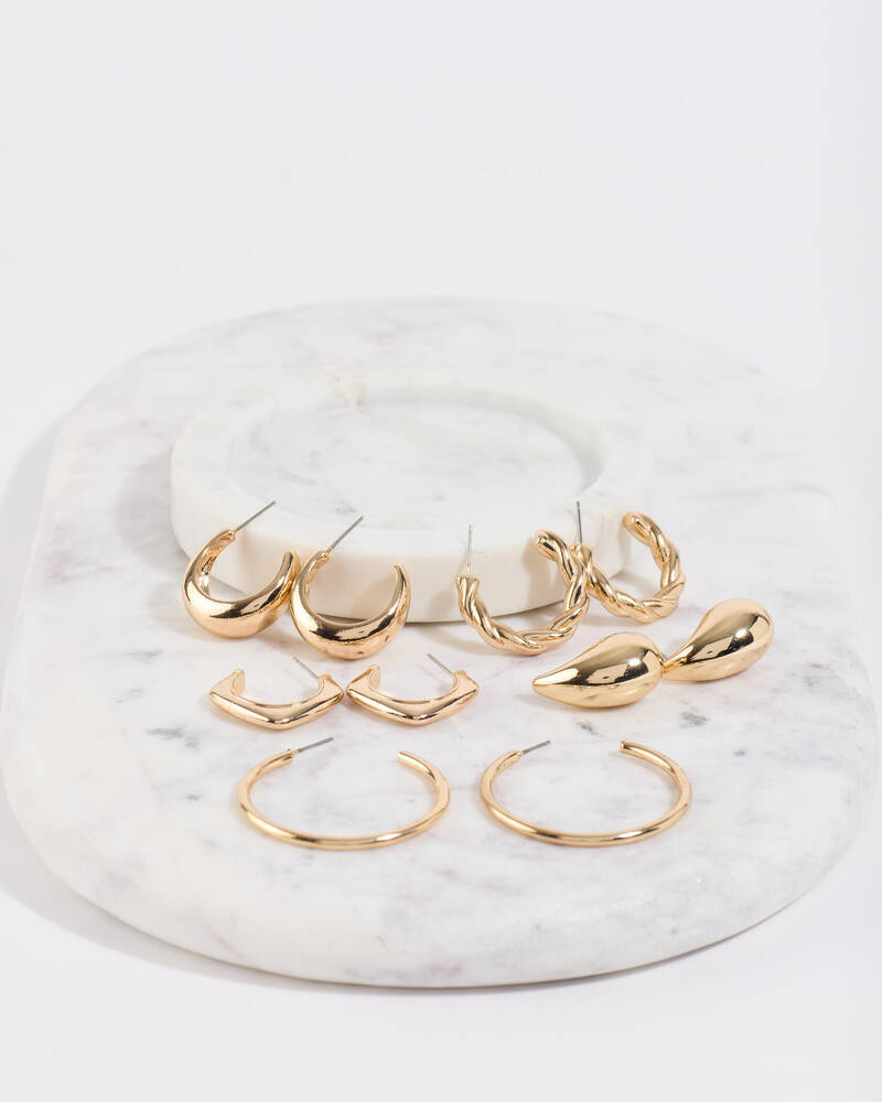 Karyn In LA Carolyn Earring Pack for Womens