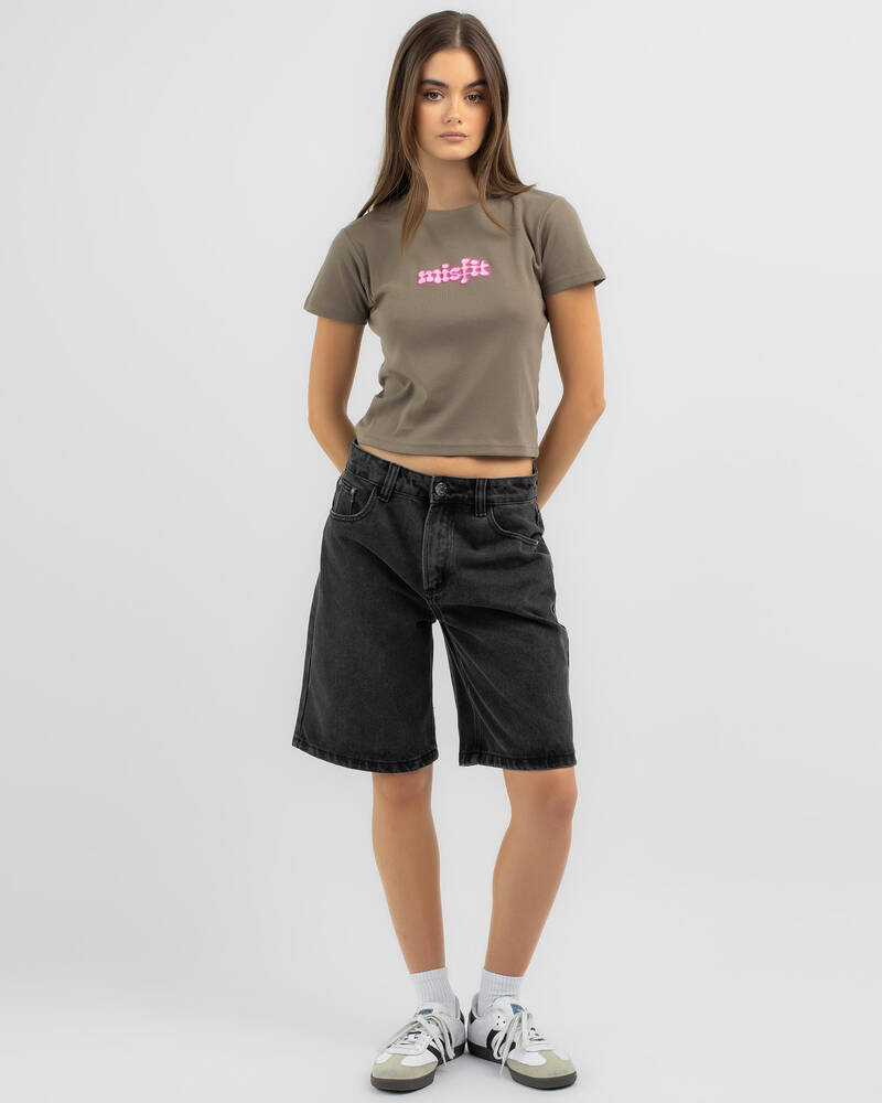 M/SF/T Littel Lies Rib T-Shirt for Womens