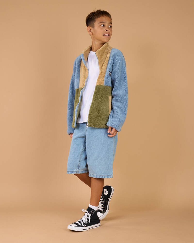 Rip Curl Boys' Block Party Polar Jacket for Mens