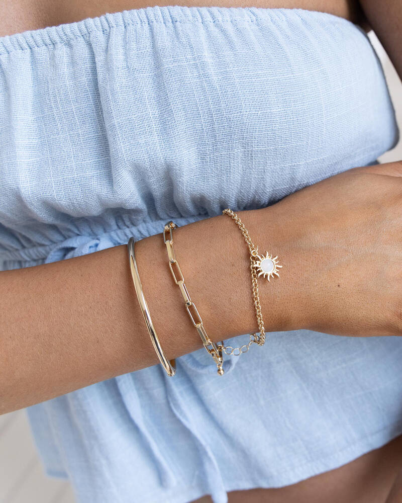 Karyn In LA Grace Bangle Bracelet Pack for Womens