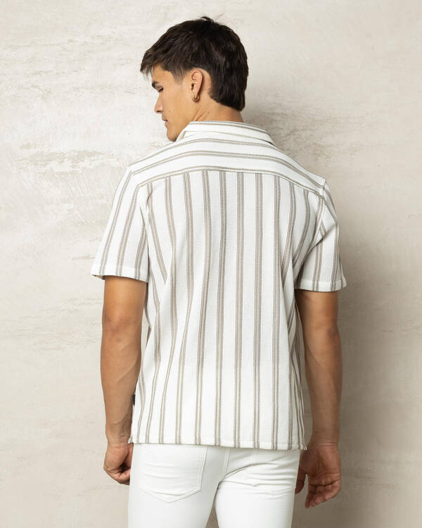 Lucid Caribbean Short Sleeve Shirt for Mens