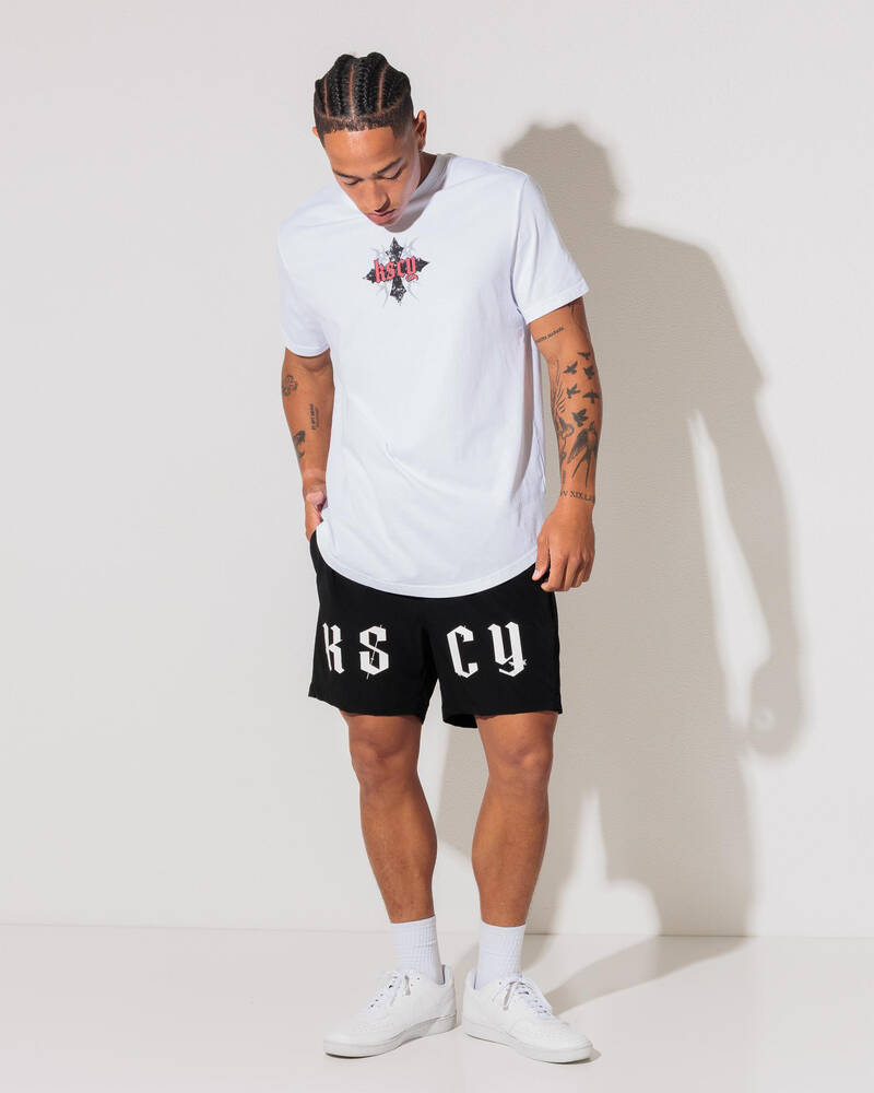 Kiss Chacey Liturgy Dual Curved  T-Shirt for Mens
