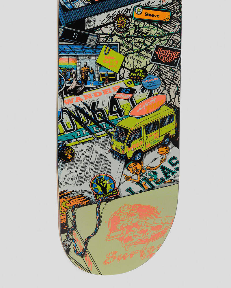 Santa Cruz Stranger Things Season 4 8.25" Skateboard Deck for Unisex