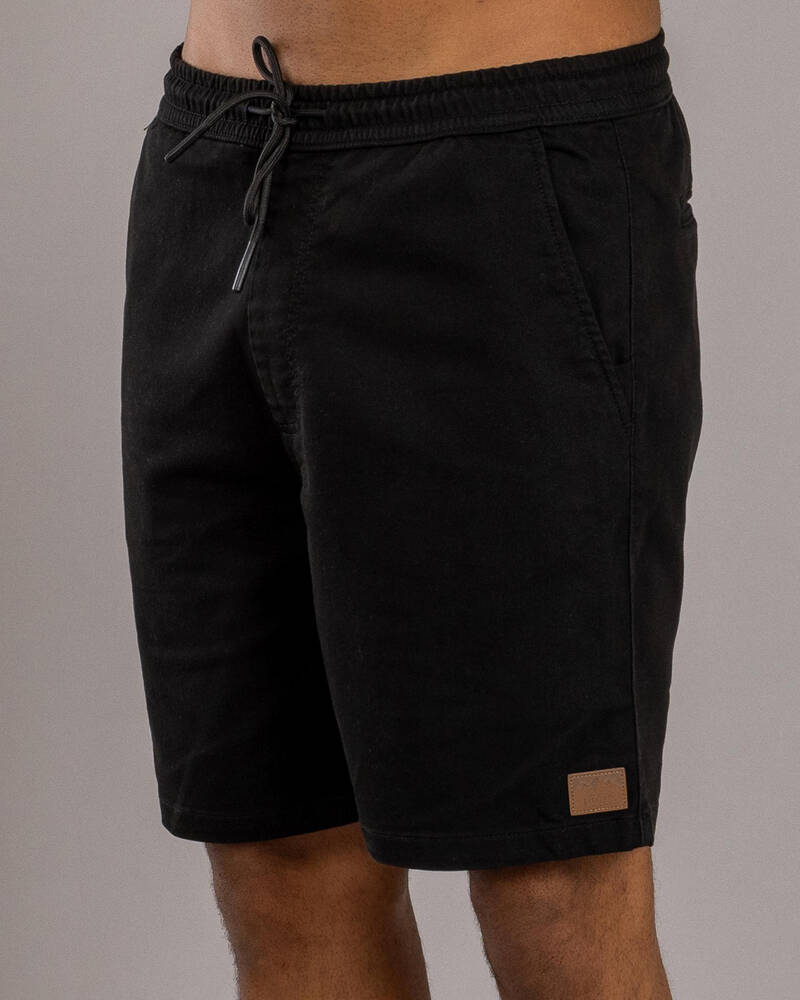 Lucid Division Elastic Waist Shorts for Mens