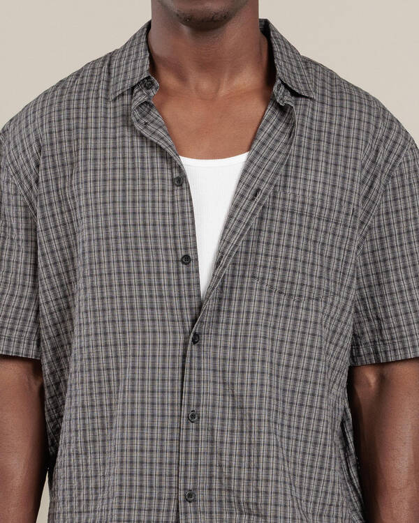 Lucid Iron Short Sleeve Shirt for Mens