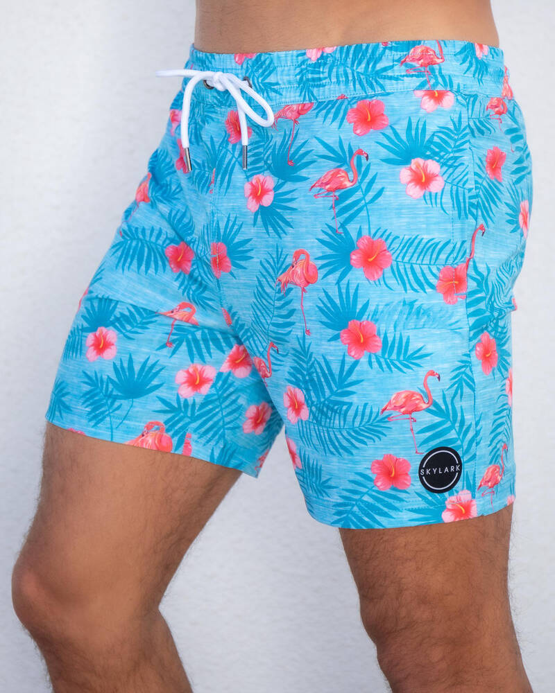 Skylark Bloom Mully Shorts for Mens