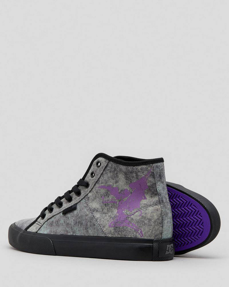 DC Shoes Black Sabbath Manual Hi-Top Shoes for Mens