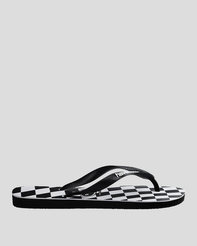 Havaianas Top Distorded Check Thongs for Unisex