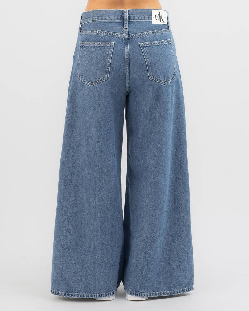 Calvin Klein Low Rise Loose Jeans for Womens