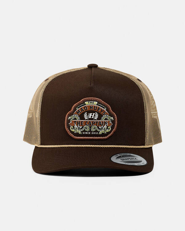 The Mad Hueys Dragon Captain Trucker Cap for Mens