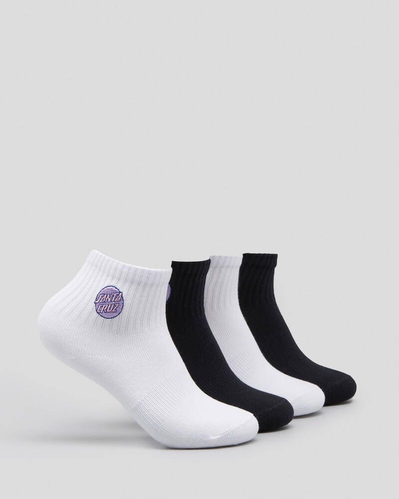 Santa Cruz Girls' Clash Sock Pack for Womens