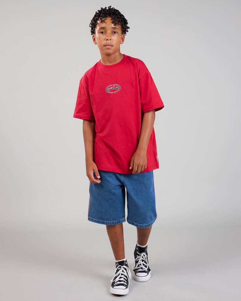 Rusty Boys' Turbo Short Sleeve T-Shirt for Mens