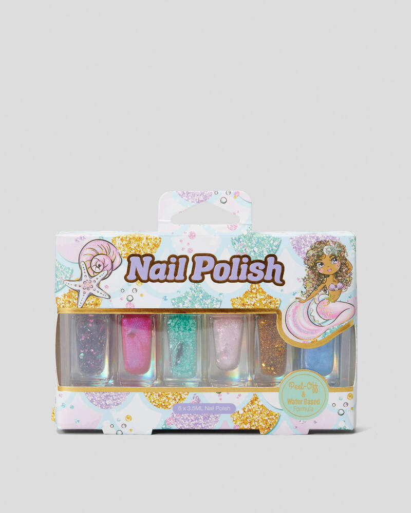 Mooloola Mermaid Nail Polish Pack for Womens