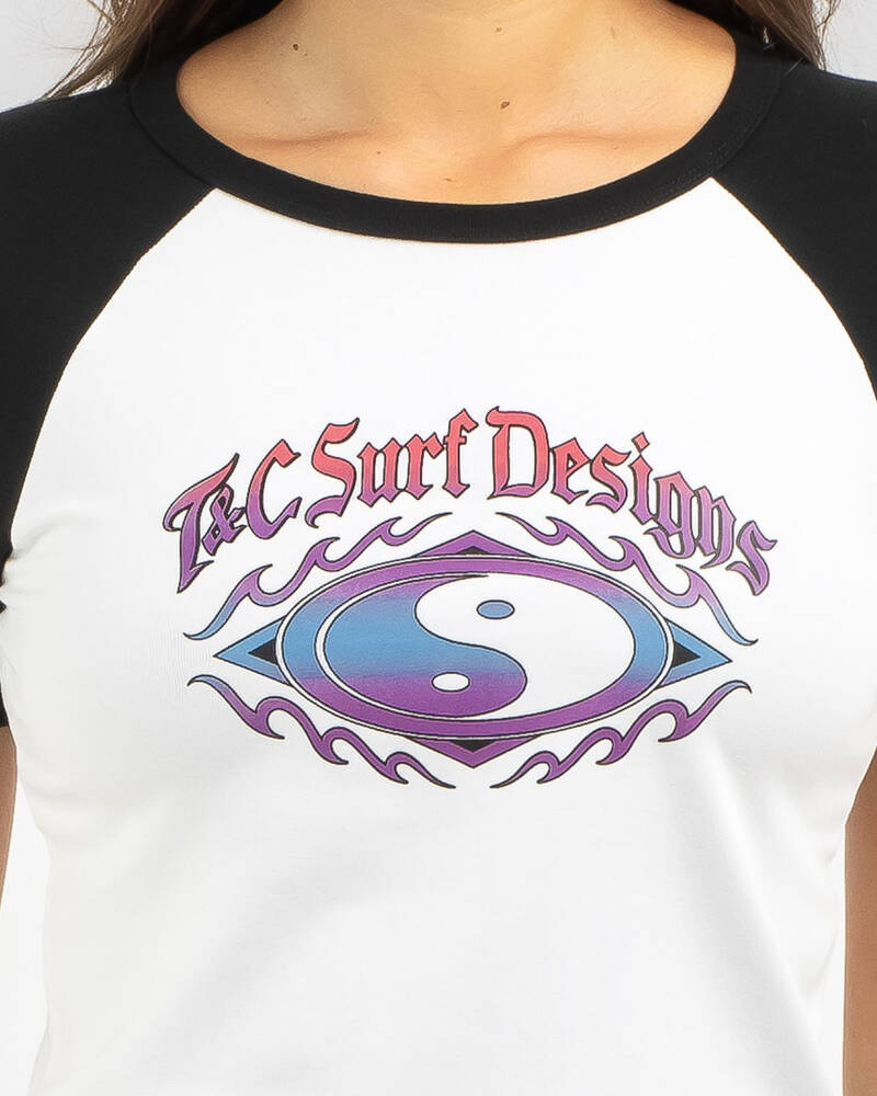 Town & Country Surf Designs North Shore Baby Tee for Womens