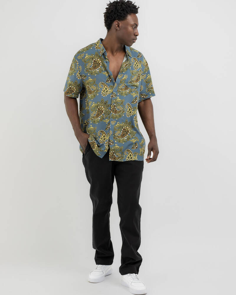 Lucid Paisley Short Sleeve Shirt for Mens