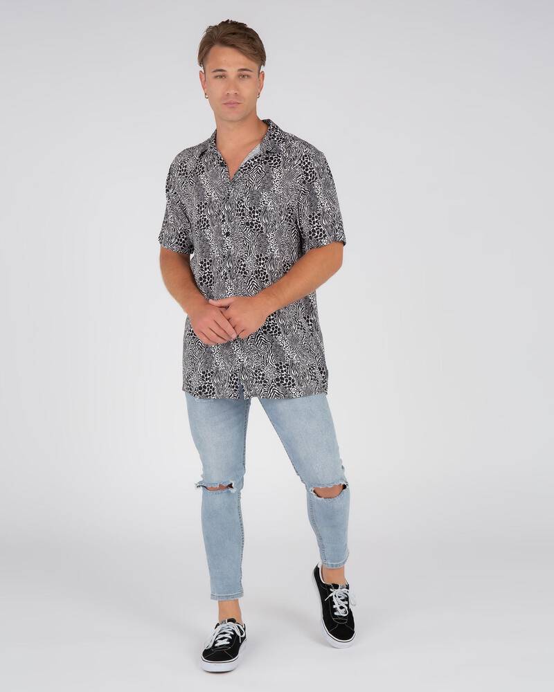 Lucid Safari Short Sleeve Shirt for Mens