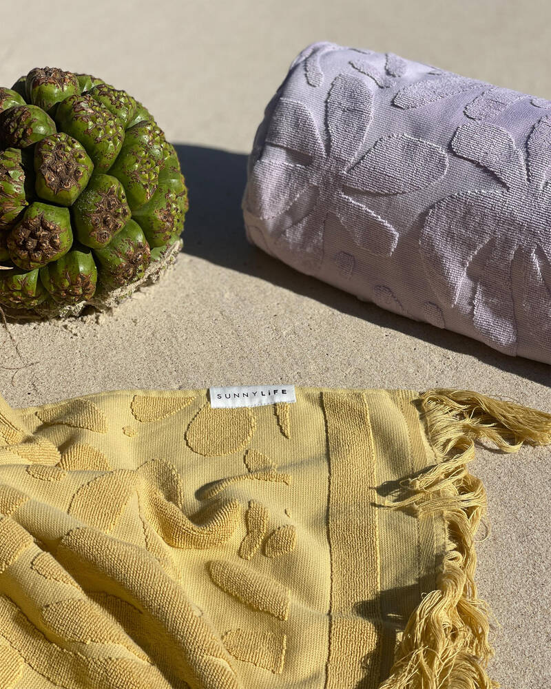 Sunnylife Rio Sun Inflatable Beach Pillow for Womens