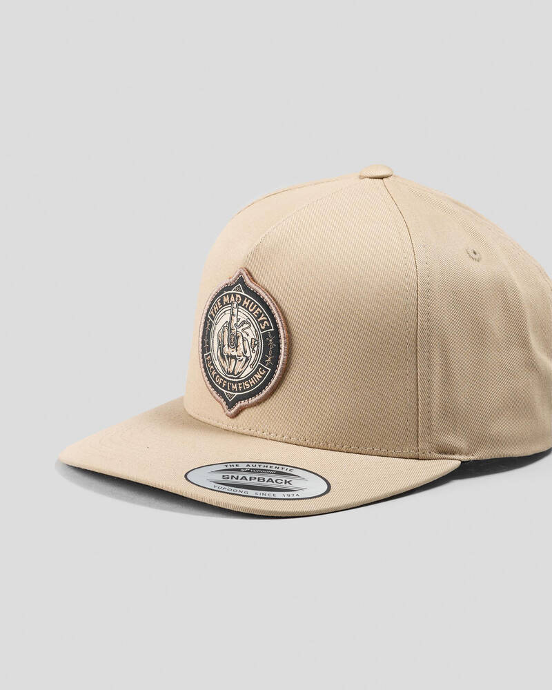 The Mad Hueys Fk Off Fish On Snapback Cap for Mens