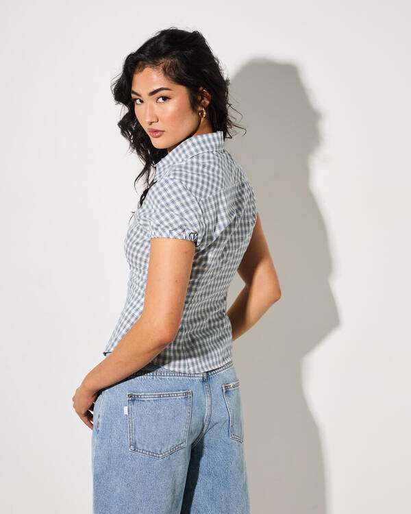Rusty Missy May Check Shirt for Womens