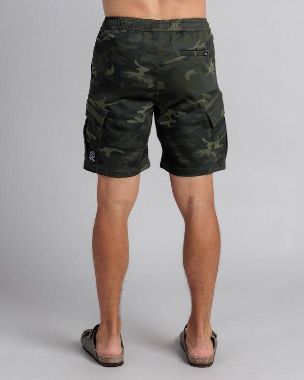 Jacks Edition Elastic Waist Shorts for Mens