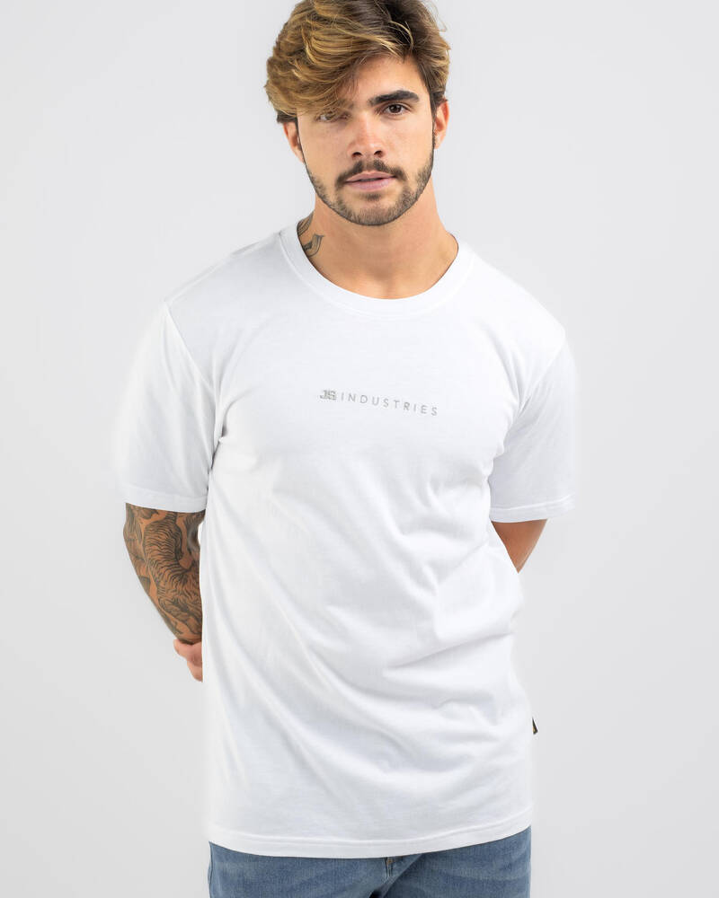 JS Industries Text T-Shirt for Mens