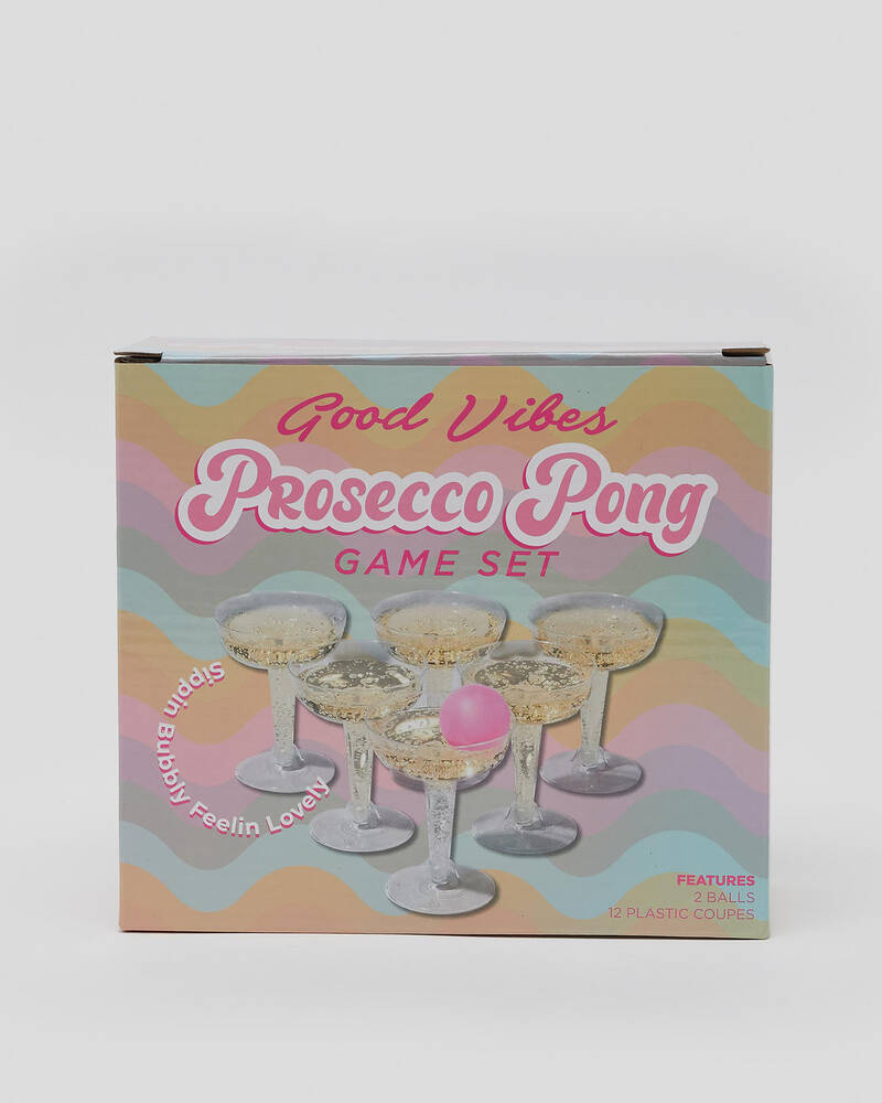 Get It Now Prosecco Pong Game for Unisex