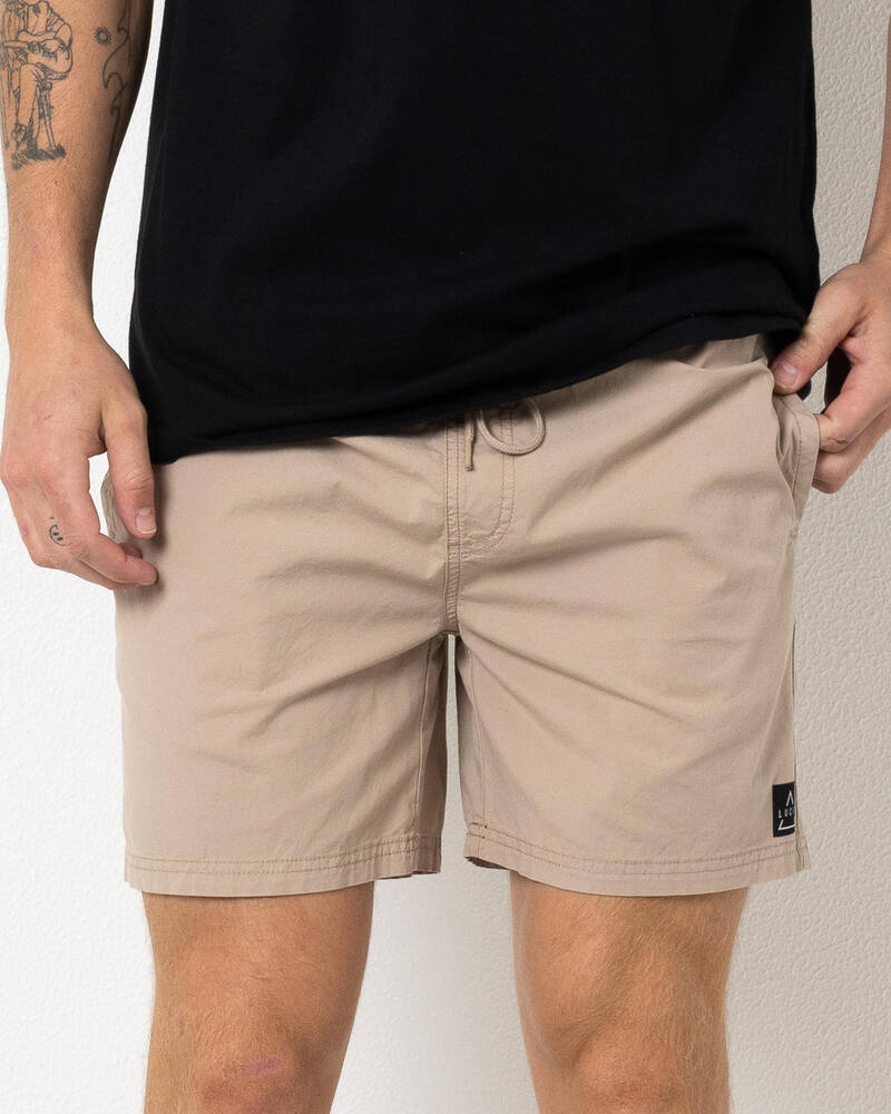Lucid Dual Motion Elastic Waist Shorts for Mens