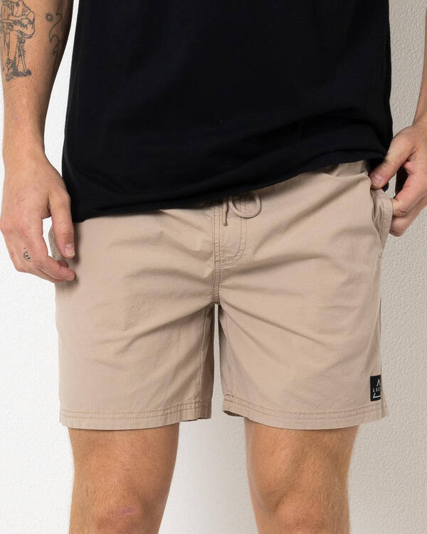 Dual Motion Elastic Waist Shorts