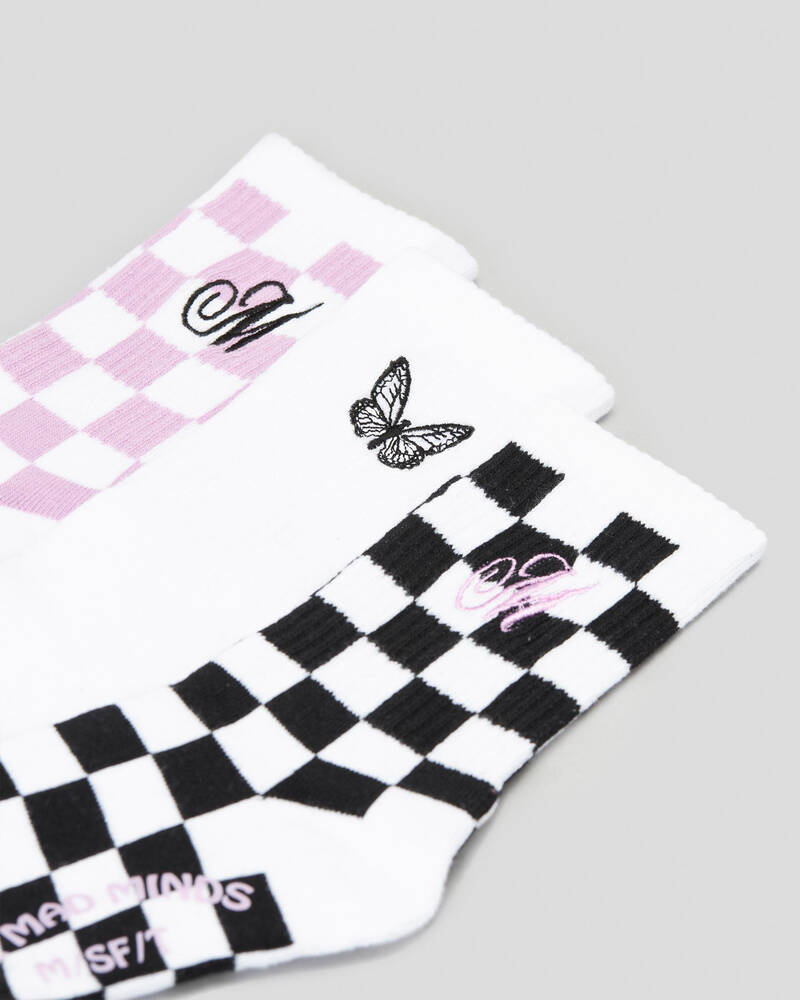 M/SF/T Her Form 3pk Socks for Womens