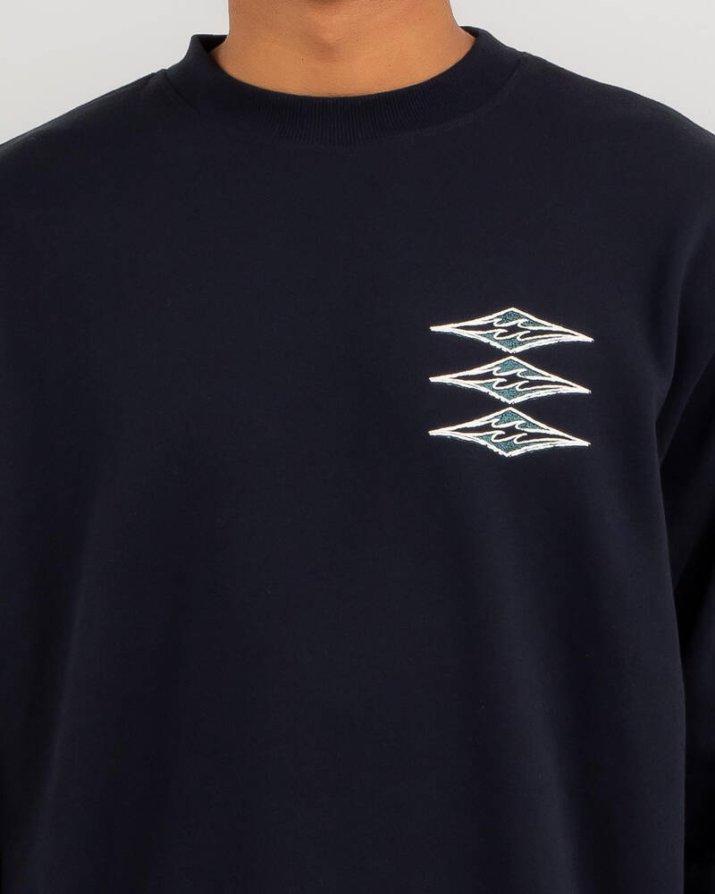 Billabong Tribal Diamond Crew Neck Sweatshirt for Mens