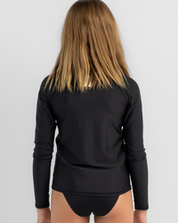 Billabong Girls' Changes Long Sleeve Rash Vest for Womens image number null