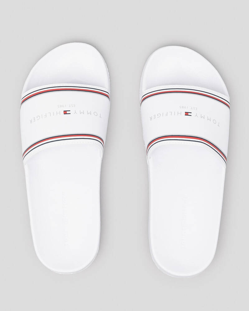 Tommy Hilfiger Essentials Pool Slide Sandals for Womens