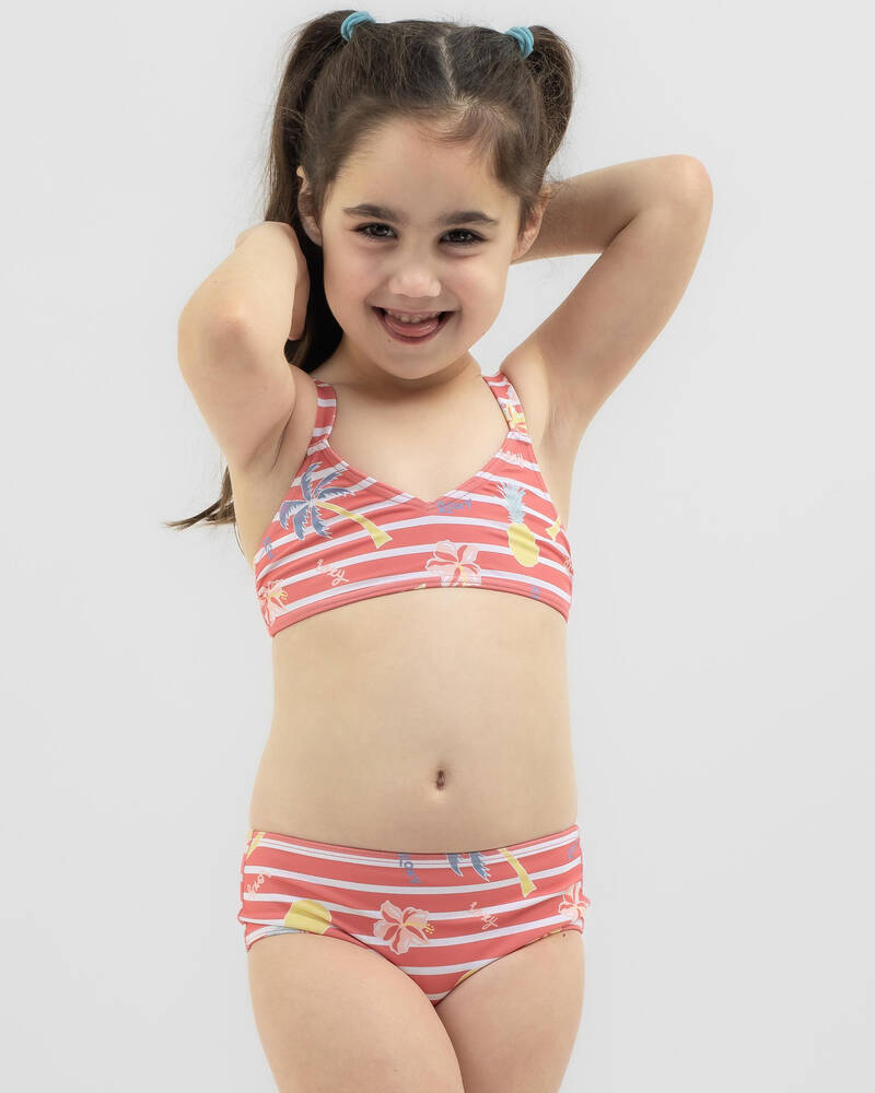 Roxy Toddlers' Little Pineapple Bralette Bikini Set for Womens