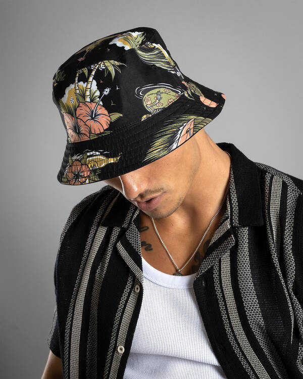 The Mad Hueys Frothin Out Reversible Bucket Hat for Mens