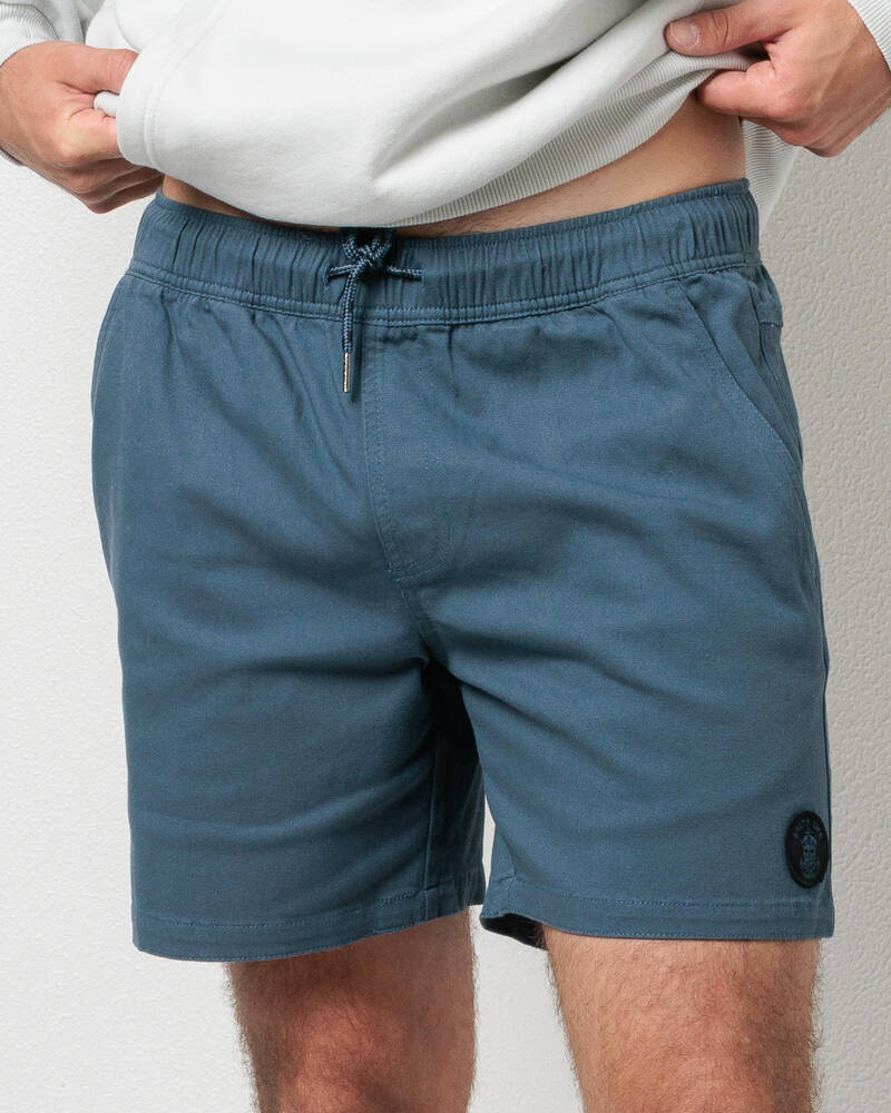 Salty Life Vision Elastic Waist Shorts for Mens