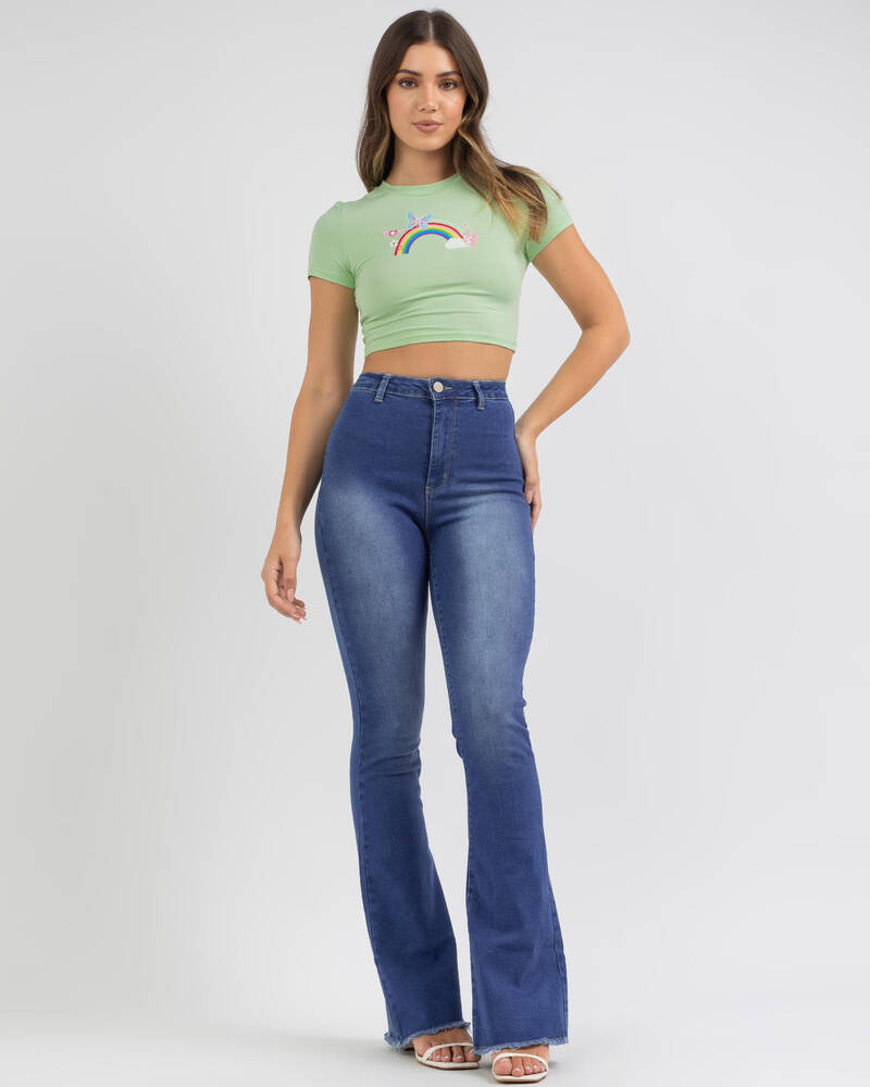 DESU All That Flare Jeans for Womens