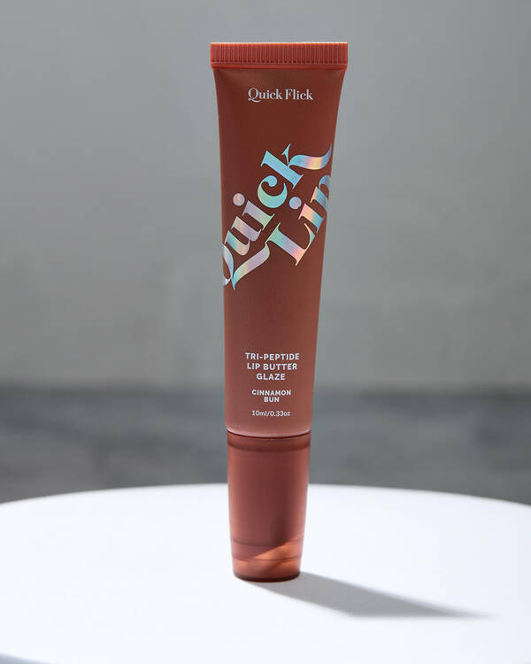 Quick Flick Butter Glaze Tri-Peptide Lip Gloss for Womens