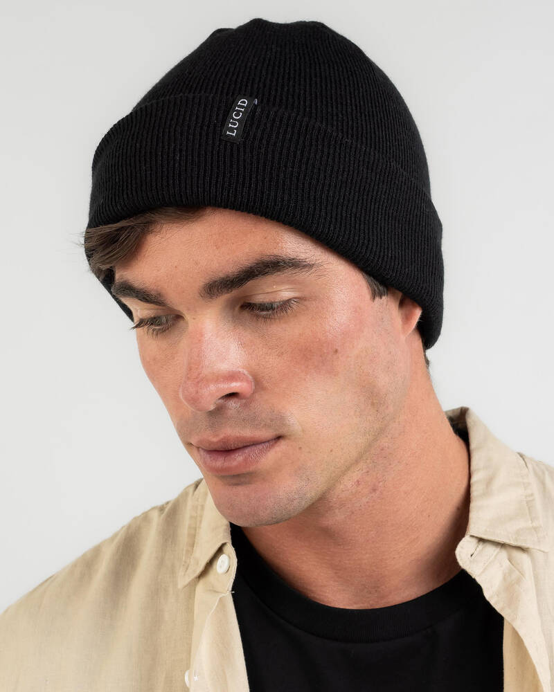 Lucid Maze Cuff Beanie for Mens