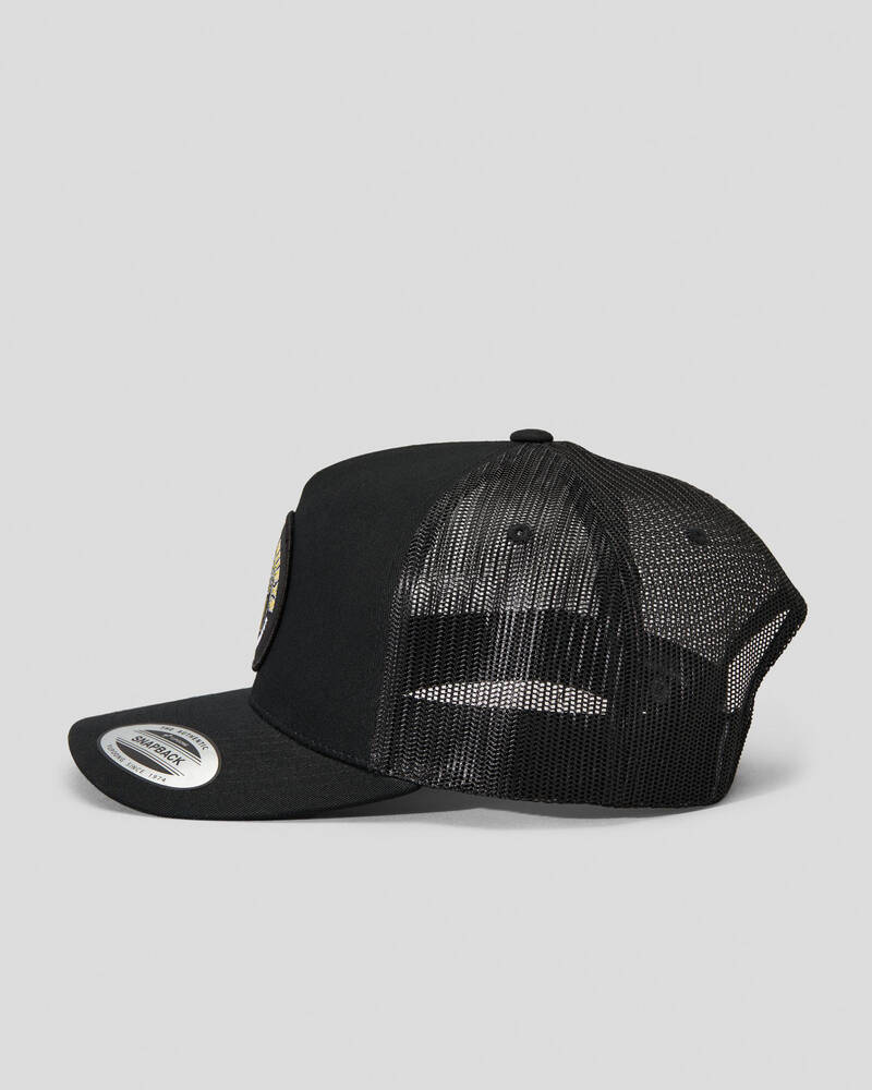 The Mad Hueys Hook Line and Drinker Snapback Cap for Mens