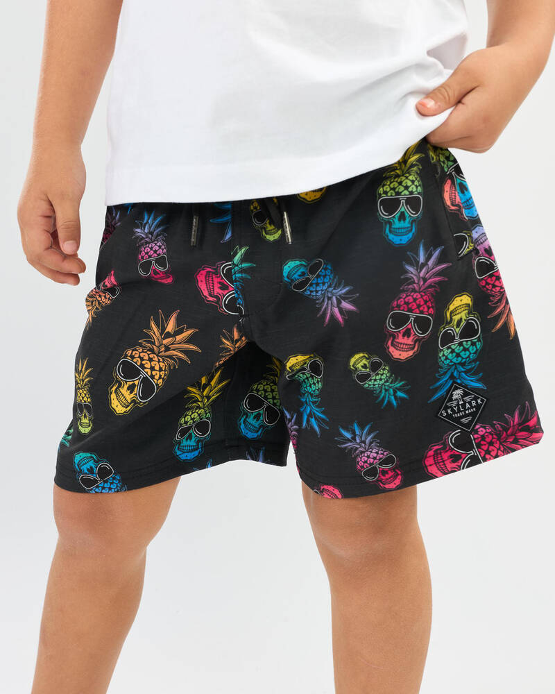 Skylark Toddlers' Spineapple Elastic Waist Shorts for Mens