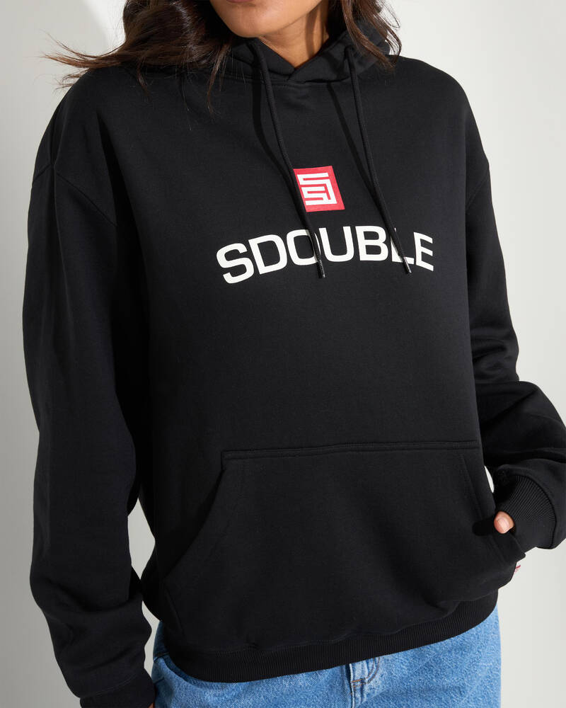 S-Double Cities Fleece Hoodie for Womens
