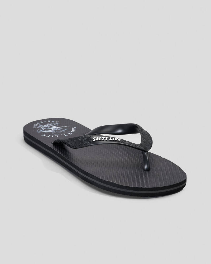 Salty Life Hammered Thongs for Mens