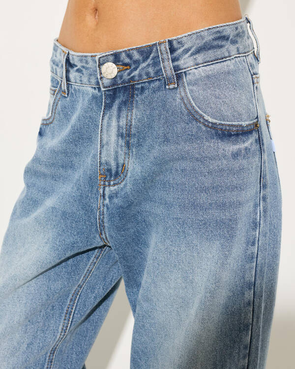 DESU Icon Straight Leg Jeans for Womens